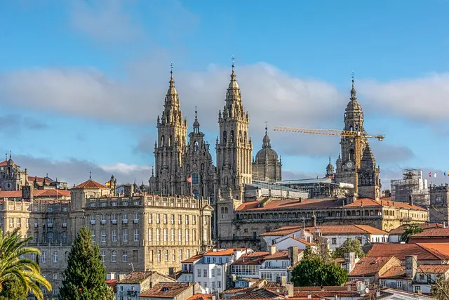 donde Aparcar gratis en Santiago de Compostela